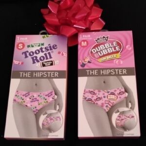 Tootsie Roll and Dubble Bubble Hipster Underwear Set